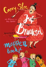 Omslag van Juf Braaksel moppenboekje