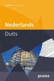 Omslag van Prisma pocketwoordenboek Nederlands-Duits