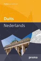 Omslag van Prisma pocketwoordenboek Duits-Nederlands