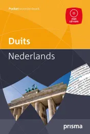 Omslag van Prisma pocketwoordenboek Duits-Nederlands