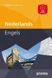 Omslag van Prisma pocketwoordenboek Nederlands-Engels