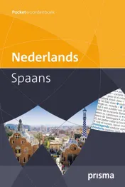Omslag van Prisma pocketwoordenboek Nederlands-Spaans