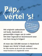 Omslag van Pap vertel 's