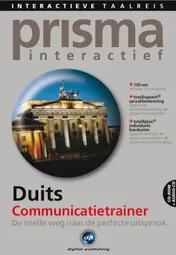 Omslag van Prisma Interactief Communicatietrainer Duits