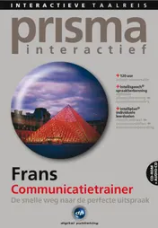 Omslag van Prisma Interactief Communicatietrainer Frans