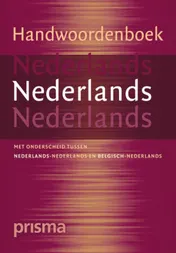 Omslag van Prisma handwoordenboek Nederlands