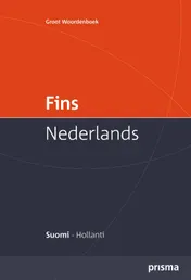 Omslag van Prisma groot woordenboek Fins-Nederlands = Suomi-Hollanti-suursanakirja