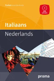 Omslag van Prisma pocketwoordenboek Italiaans-Nederlands