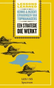 Omslag van Een strategie die werkt