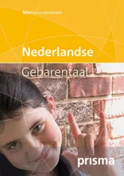 Omslag van Prisma miniwoordenboek Nederlandse Gebarentaal