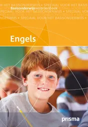 Omslag van Prisma basisonderwijs woordenboek Engels