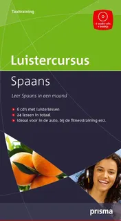 Omslag van Prisma luistercursus Spaans