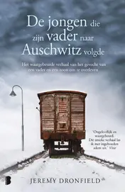 Omslag van De jongen die zijn vader naar Auschwitz volgde