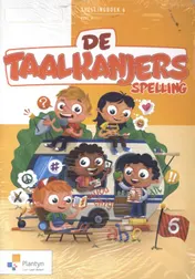 Omslag van De Taalkanjers Spelling 6 Werkboek A t/m E