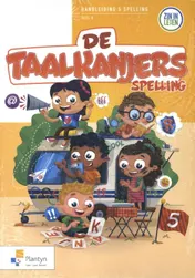 Omslag van De Taalkanjers Spelling 5 Handleiding Katholiek Onderwijs Vlaanderen