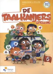 Omslag van De Taalkanjers Spelling 6 Handleiding Katholiek Onderwijs Vlaanderen