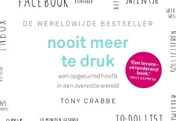 Omslag van Nooit meer te druk