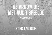 Omslag van De vrouw die met vuur speelde