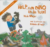 Omslag van Help, een dino in de tuin