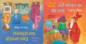 Omslag van Rik en Roosje Juf moet in de zak / een vrolijk kerstfeest