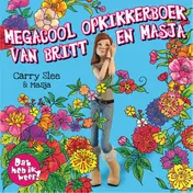 Omslag van Megacool opkikkerboek van Britt en Masja
