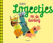 Omslag van Logeetjes op de dierderij