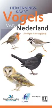 Omslag van Herkenningskaart vogels van Nederland