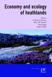 Omslag van Economy and ecology of heathlands
