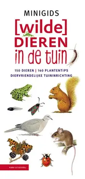 Omslag van Minigids [Wilde] dieren in de tuin