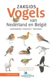 Omslag van Zakgids Vogels van Nederland en België