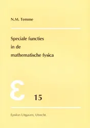 Omslag van Speciale functies in de mathematische fysica
