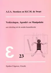Omslag van Verkiezingen, agenda's en manipulatie