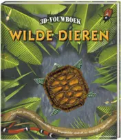 Omslag van 3D Vouwboek wilde dieren