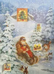 Omslag van Adventskalender Heidi set 4 ex