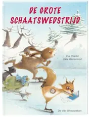 Omslag van De grote schaatswedstrijd