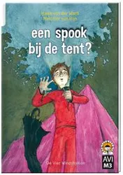 Omslag van een spook bij de tent?