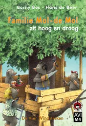 Omslag van Familie Mol - de Mol zit hoog en droog
