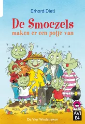 Omslag van De Smoezels maken er een potje van