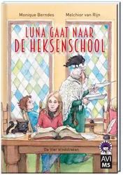 Omslag van Luna gaat naar de heksenschool