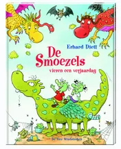 Omslag van De Smoezels vieren een verjaardag