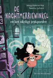 Omslag van De Nachtmerriewinkel en het akelige jeukpoeder
