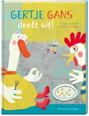 Omslag van Gertje Gans deelt uit!