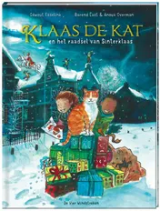 Omslag van Klaas de kat en het raadsel van Sinterklaas
