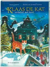 Omslag van Klaas de Kat verdwaalt met Kerst