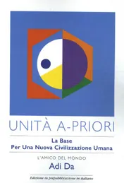 Omslag van Unità a-priori