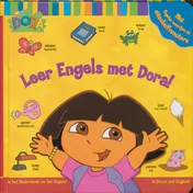 Omslag van Leer Engels met Dora!