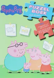 Omslag van Puzzelboek met stickers