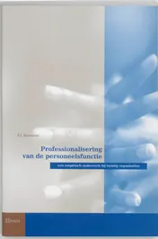Omslag van Professionalisering van de personeelsfunctie