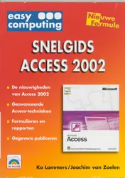 Omslag van Snelgids Access 2002