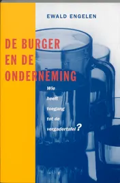 Omslag van De burger en de onderneming